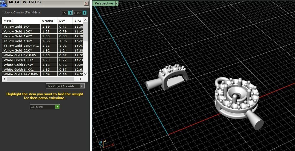 Round pendants 5 sizes Model 4033 3D print model_11