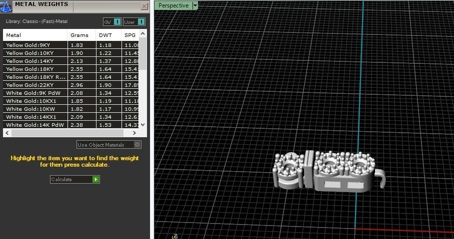 Bracelet Tennis Model 4030 3D print model_8