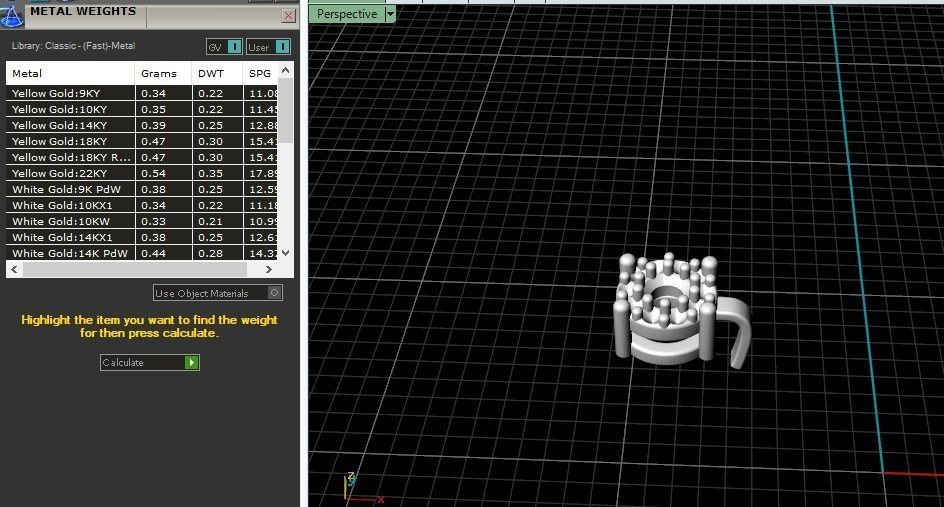 Bracelet Tennis Model 4030 3D print model_9