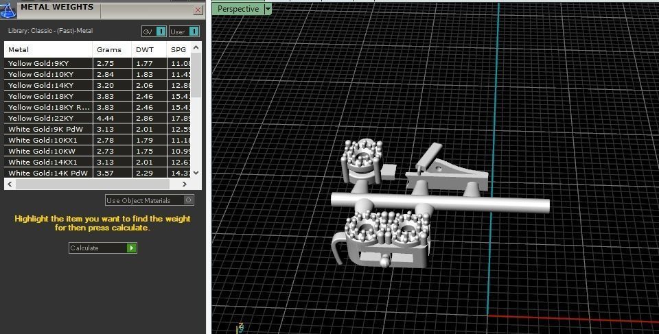 Bracelet Tennis Model 4030 3D print model_6