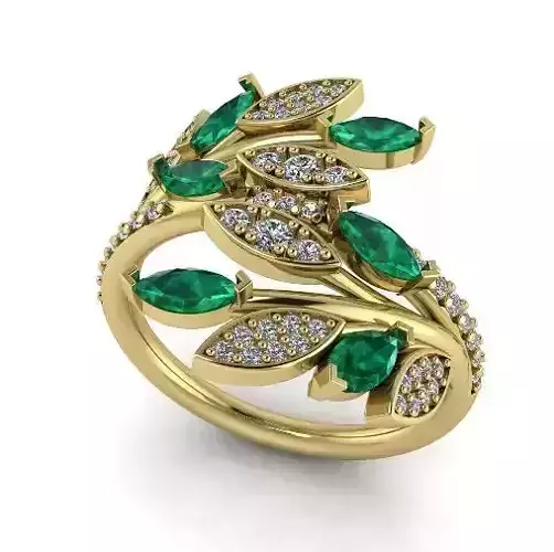 Leaf ring Model 4029