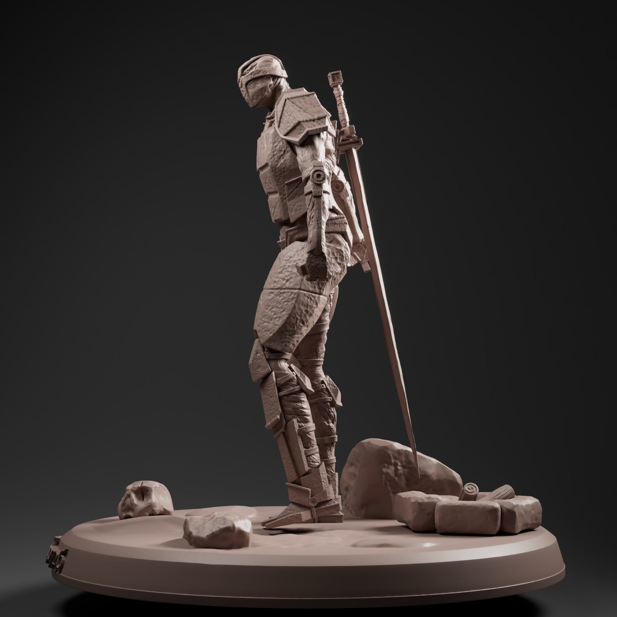 WarForged character 2 versions 3D model_12