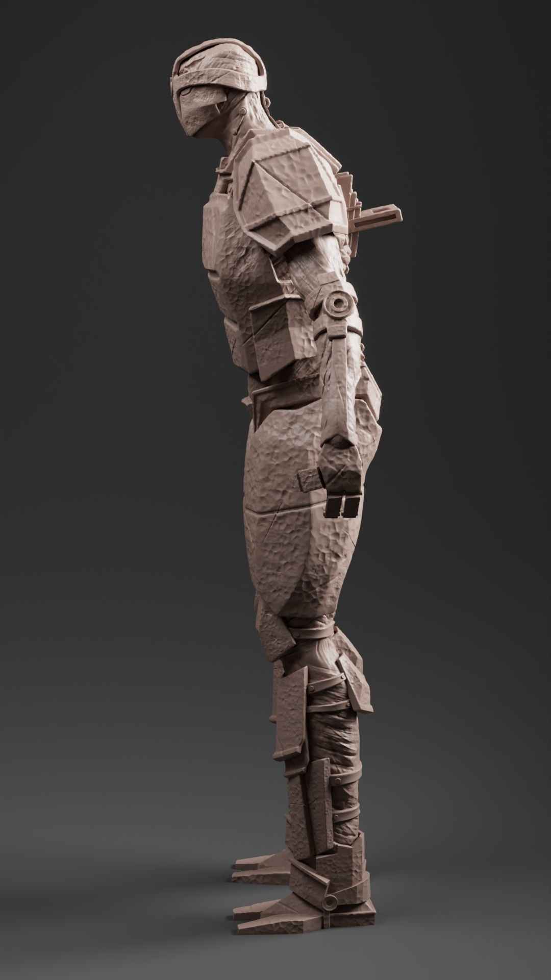 WarForged character 2 versions 3D model_7