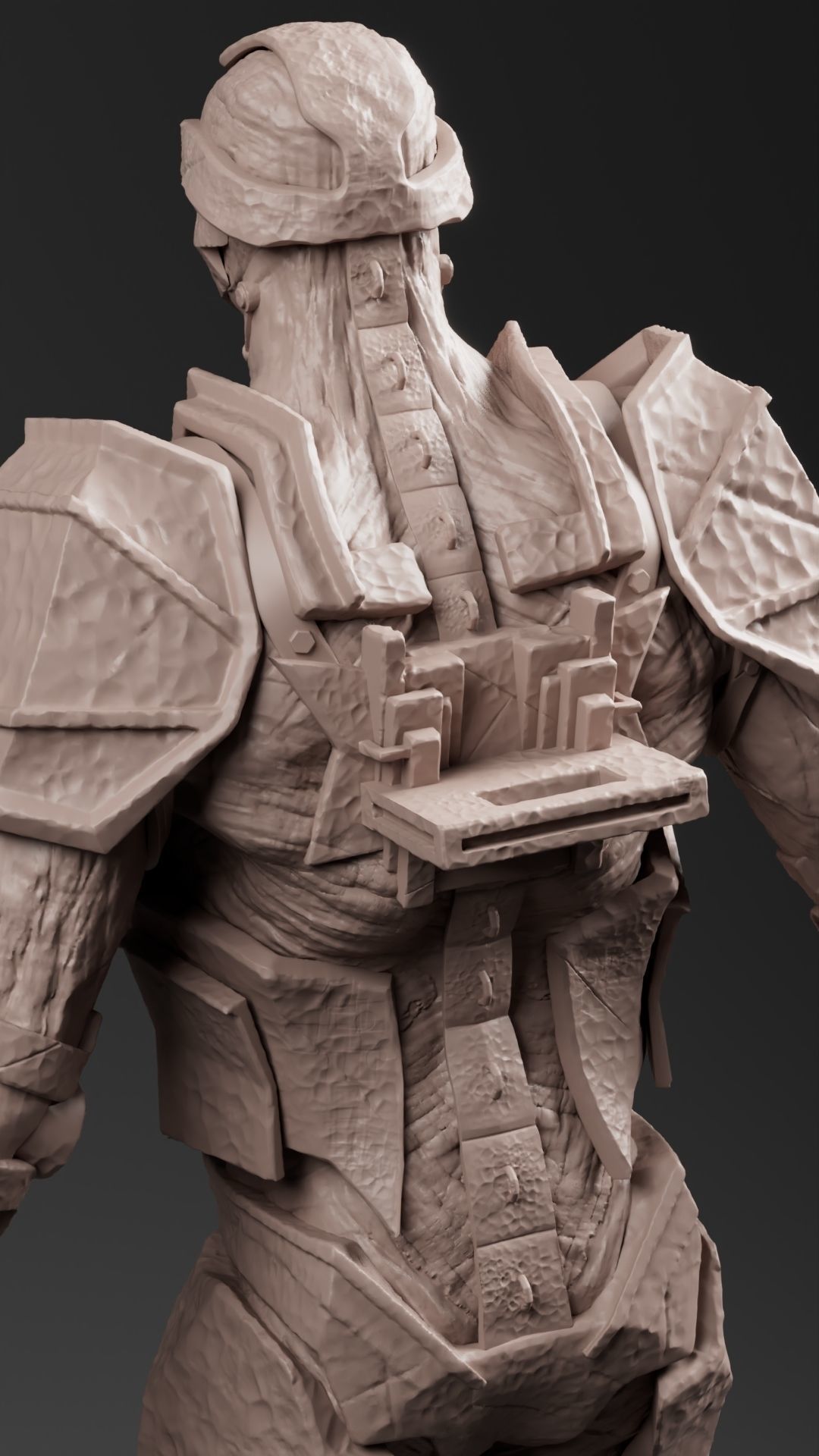 WarForged character 2 versions 3D model_9