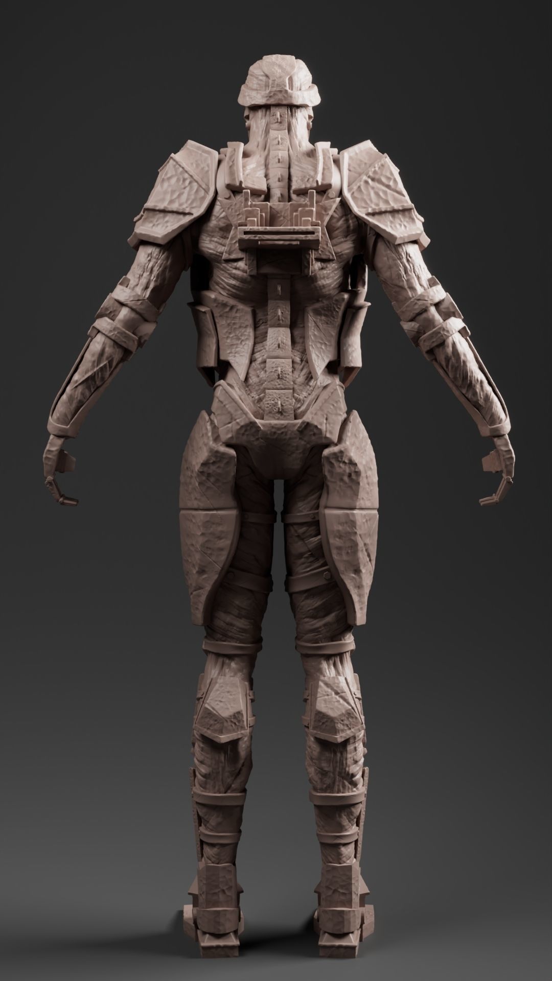 WarForged character 2 versions 3D model_5