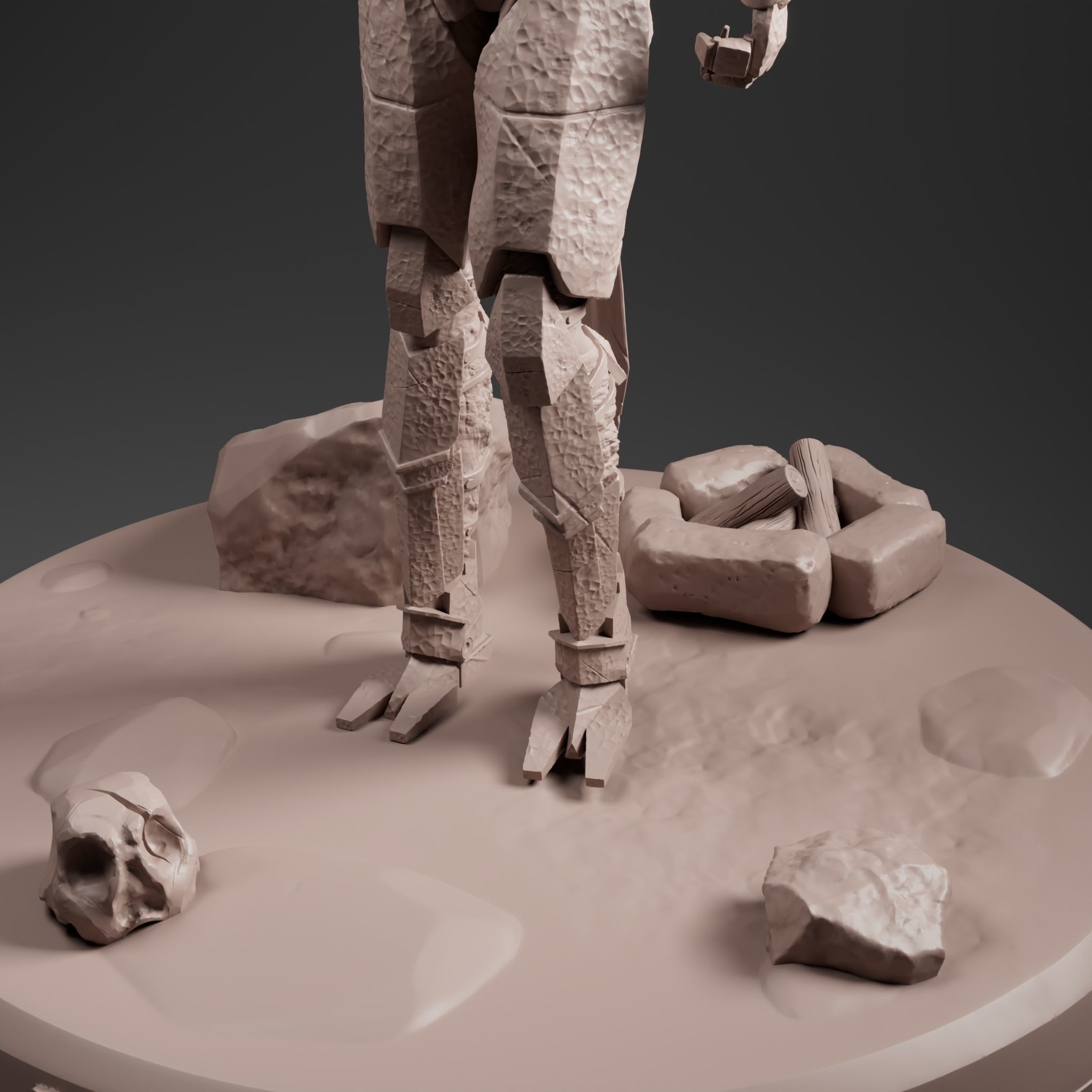 WarForged character 2 versions 3D model_14