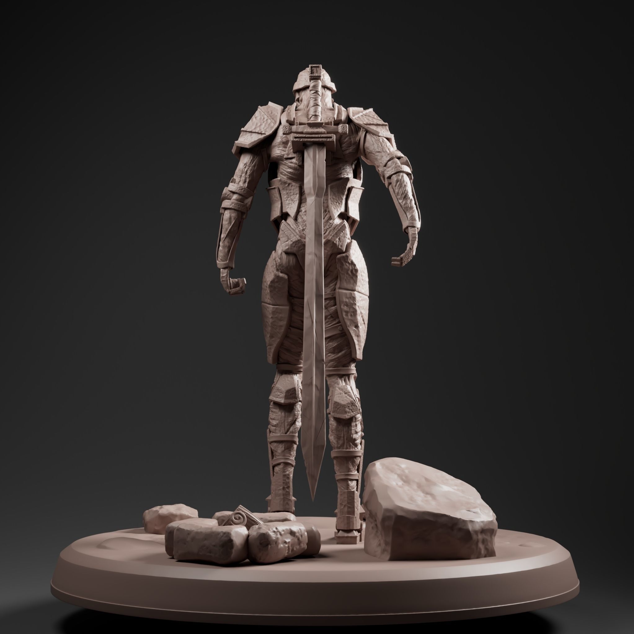 WarForged character 2 versions 3D model_15
