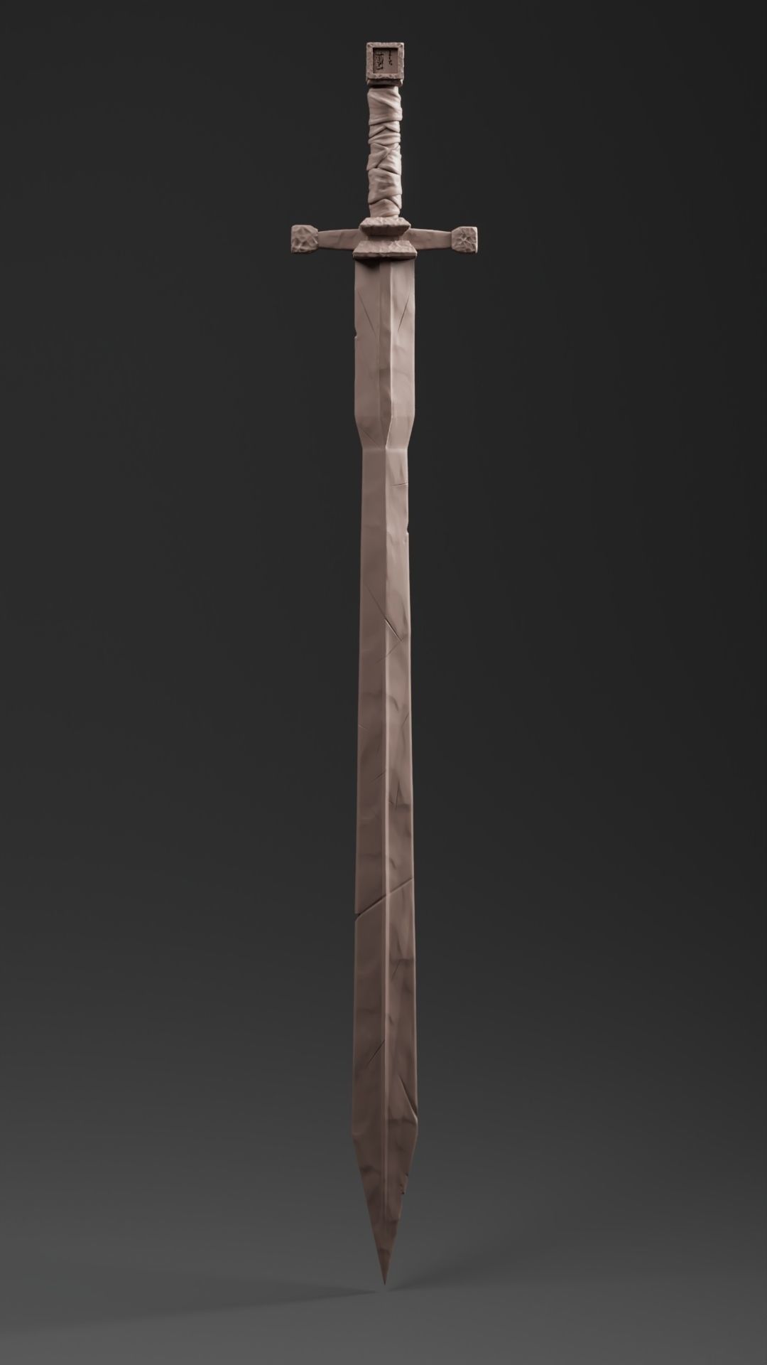 WarForged character 2 versions 3D model_2