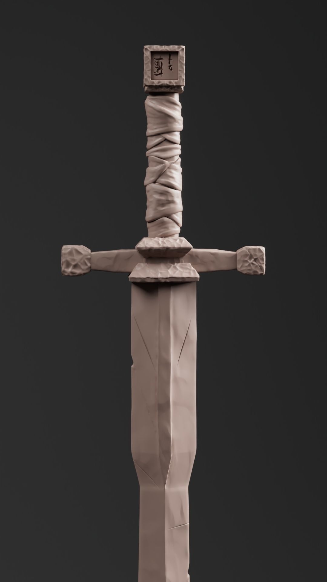 WarForged character 2 versions 3D model_4