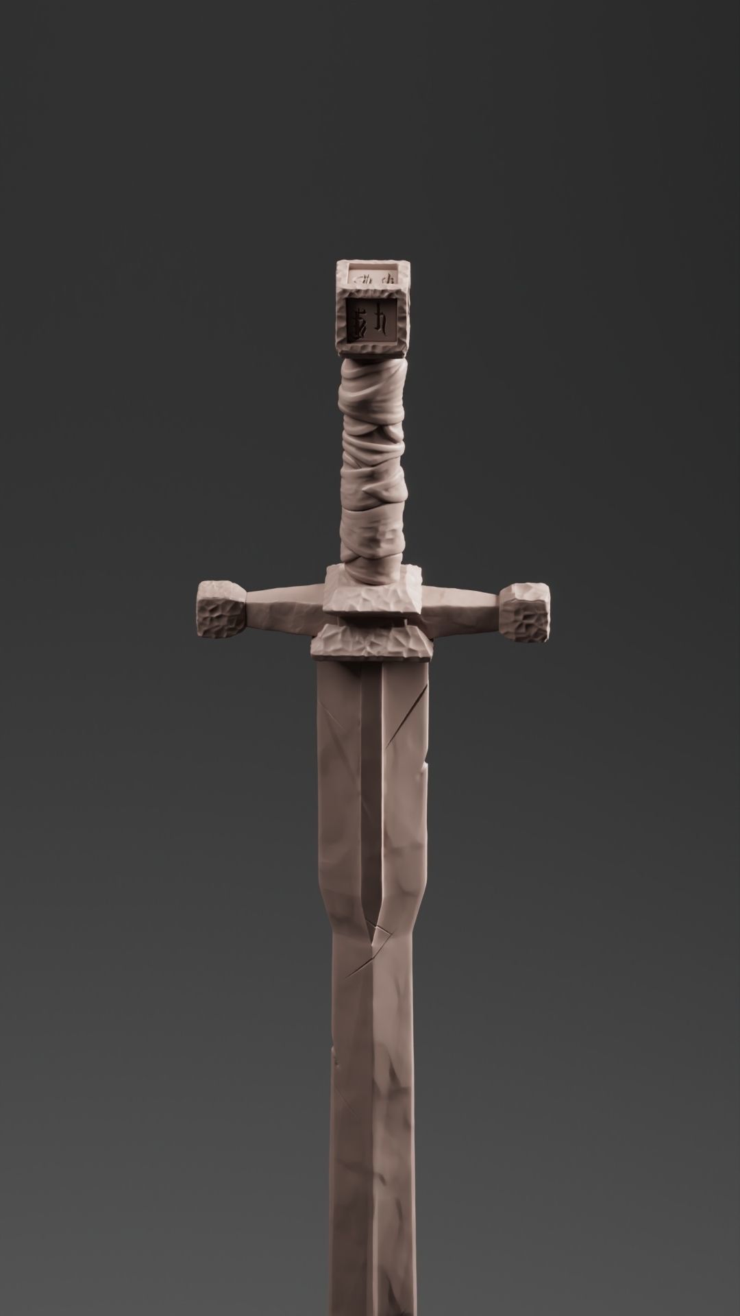 WarForged character 2 versions 3D model_3