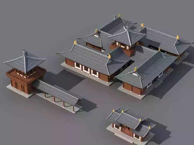 China temples church Historical sites palace Tang dynasty