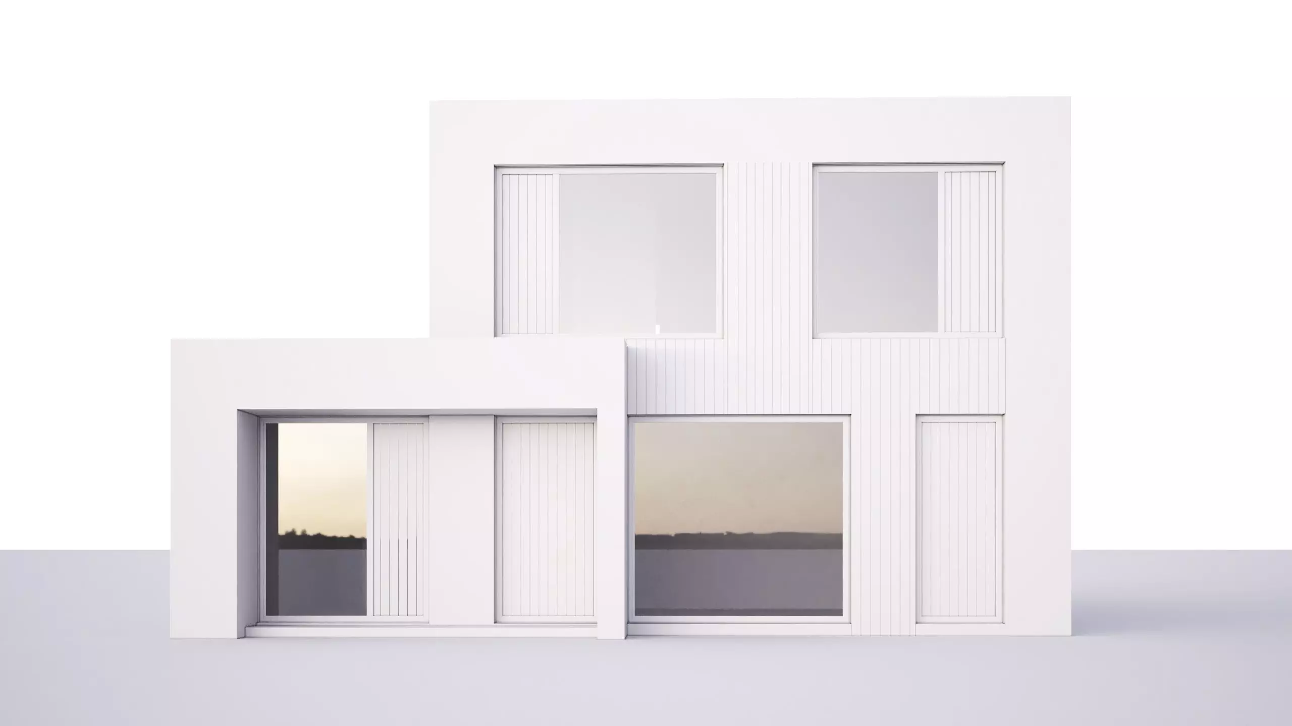 British Modern House Broad Lane 3D model