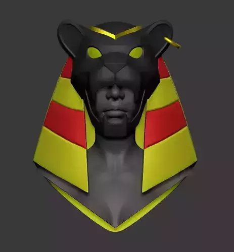 Mummies Alive- Nefertina Helmet 3D print model