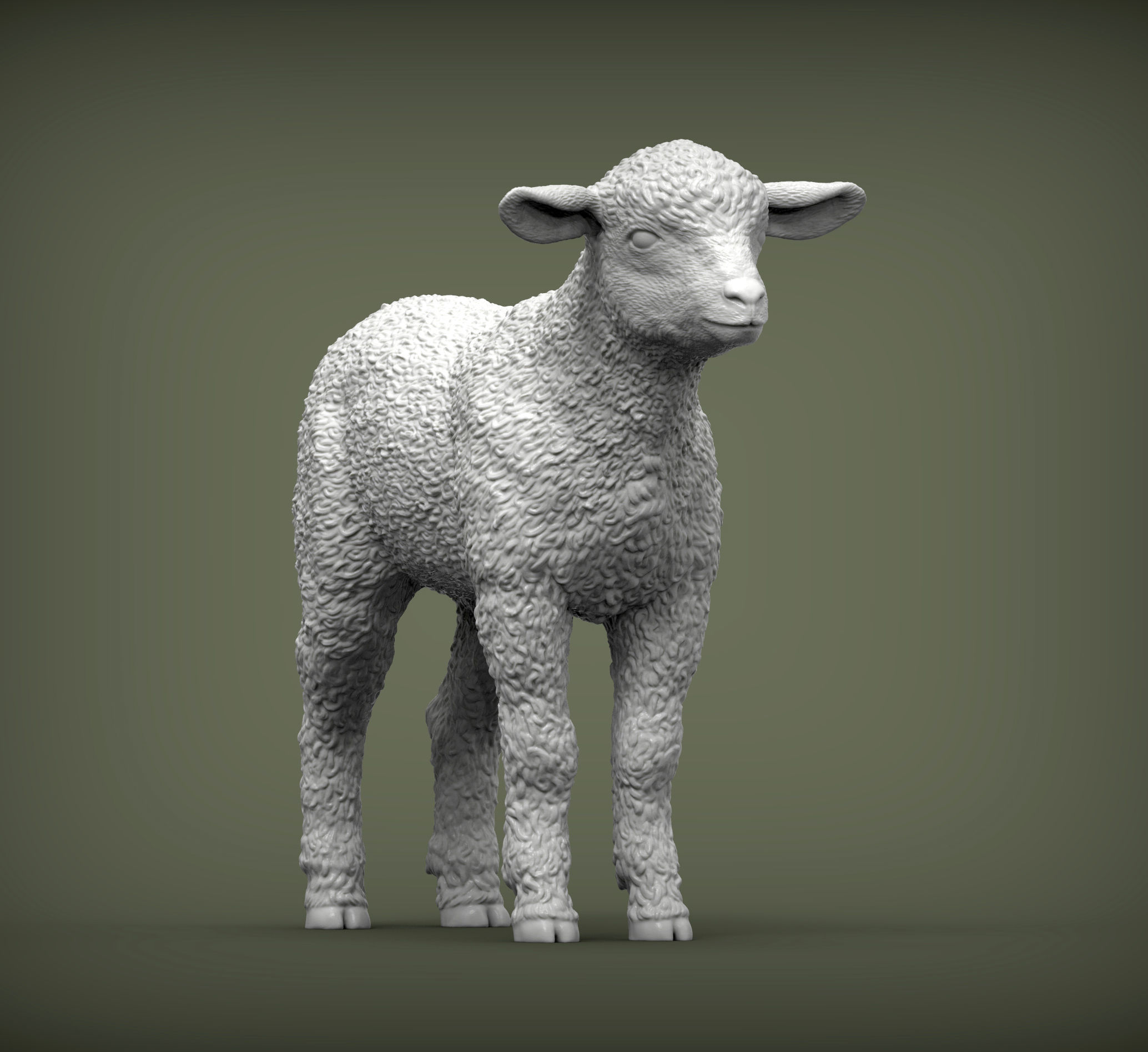 Lamb 3D print model 3D print model_2