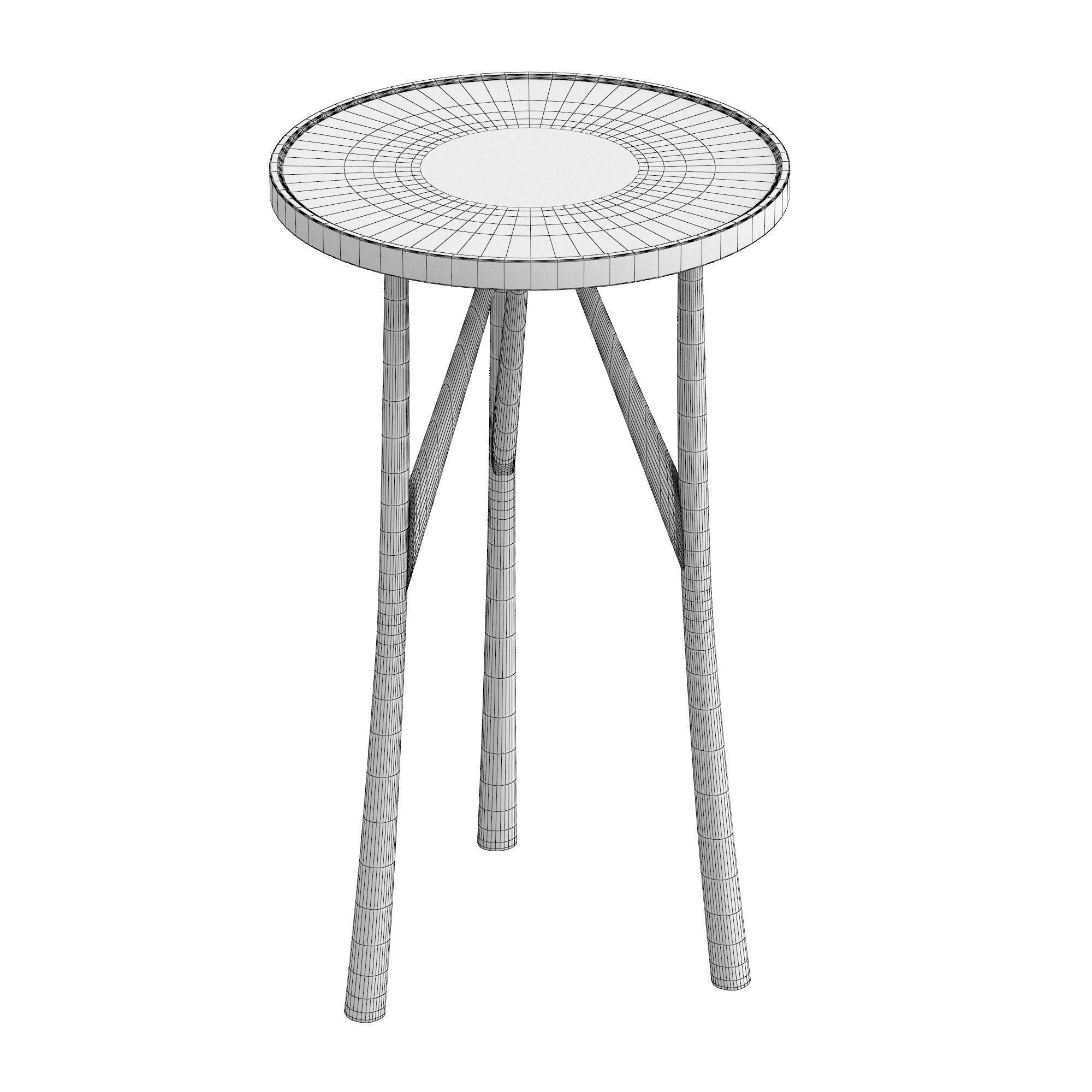 Juniper Drink Table 3D model_4