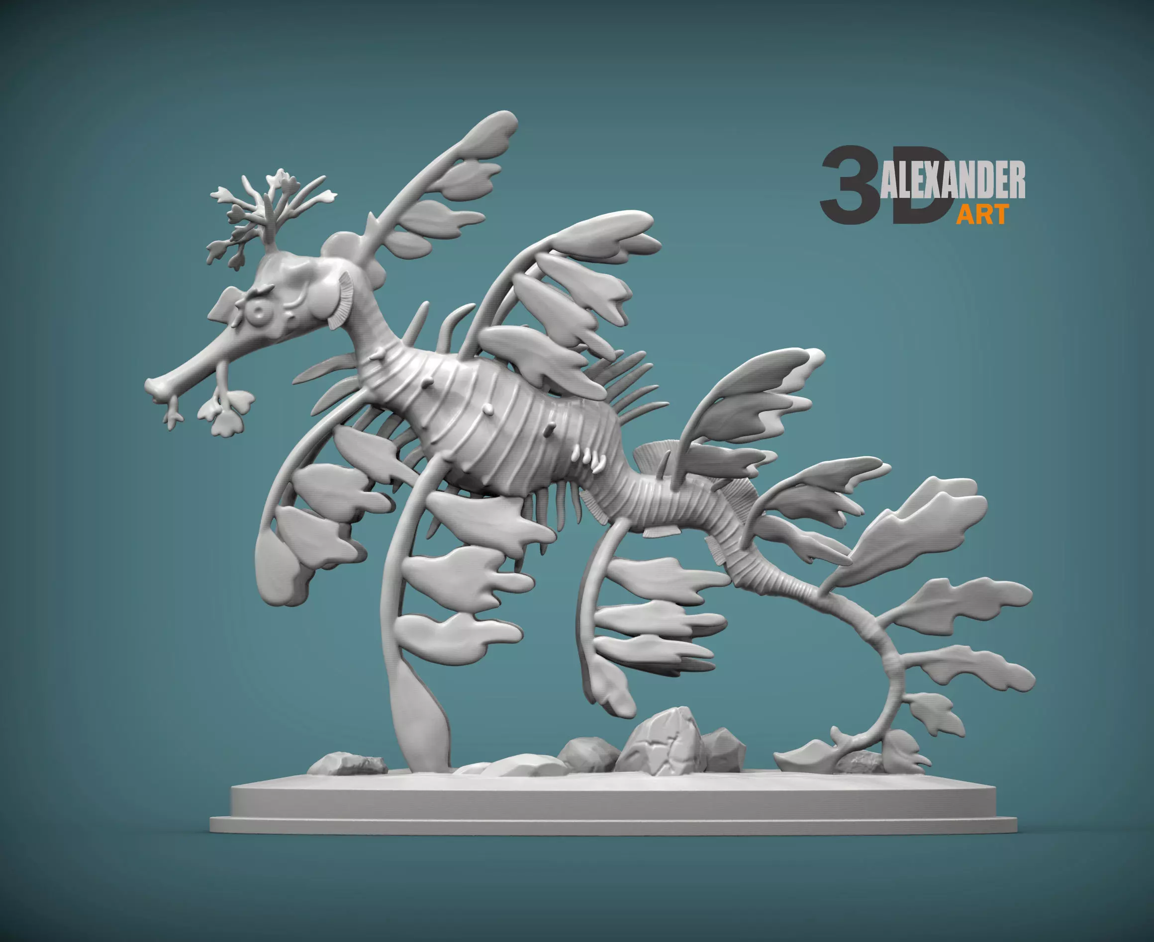 Sea Dragon 3D print model_0