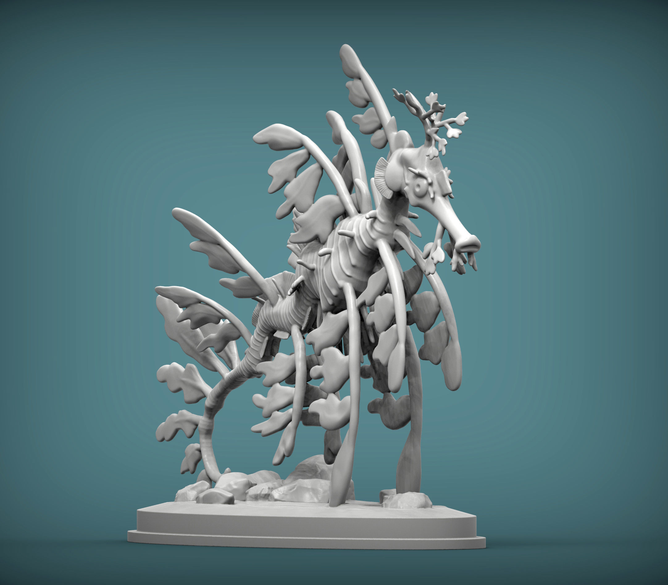 Sea Dragon 3D print model_10