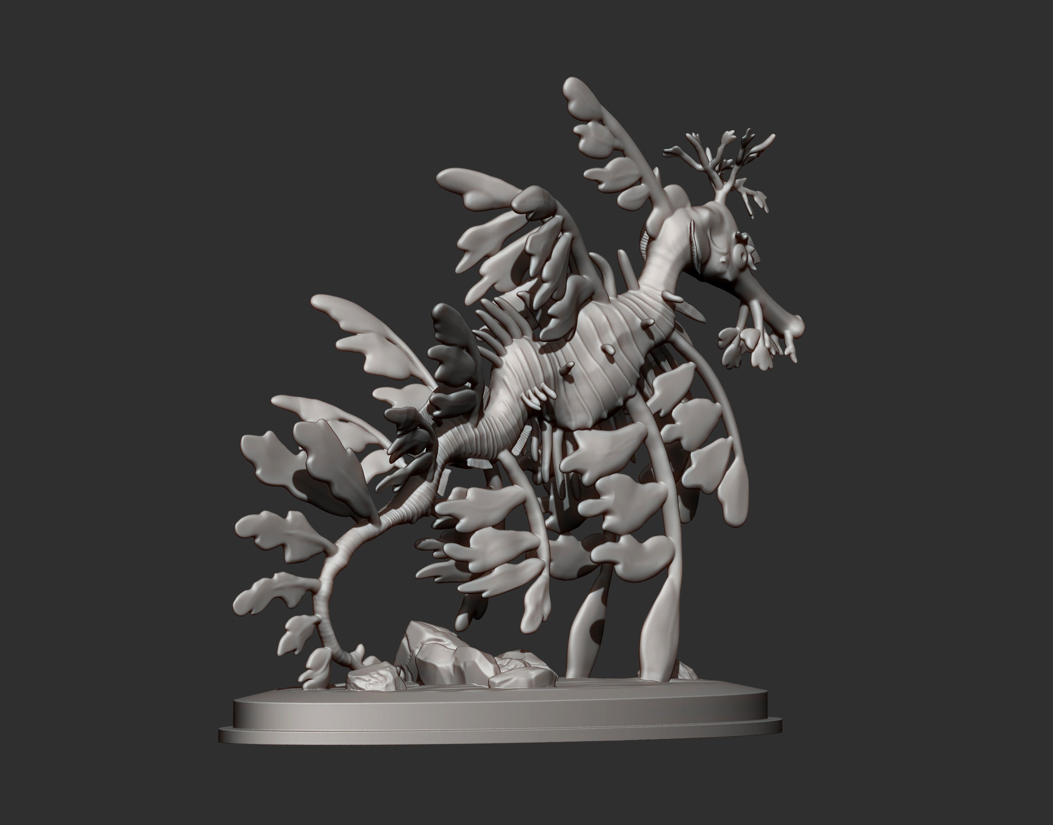 Sea Dragon 3D print model_3
