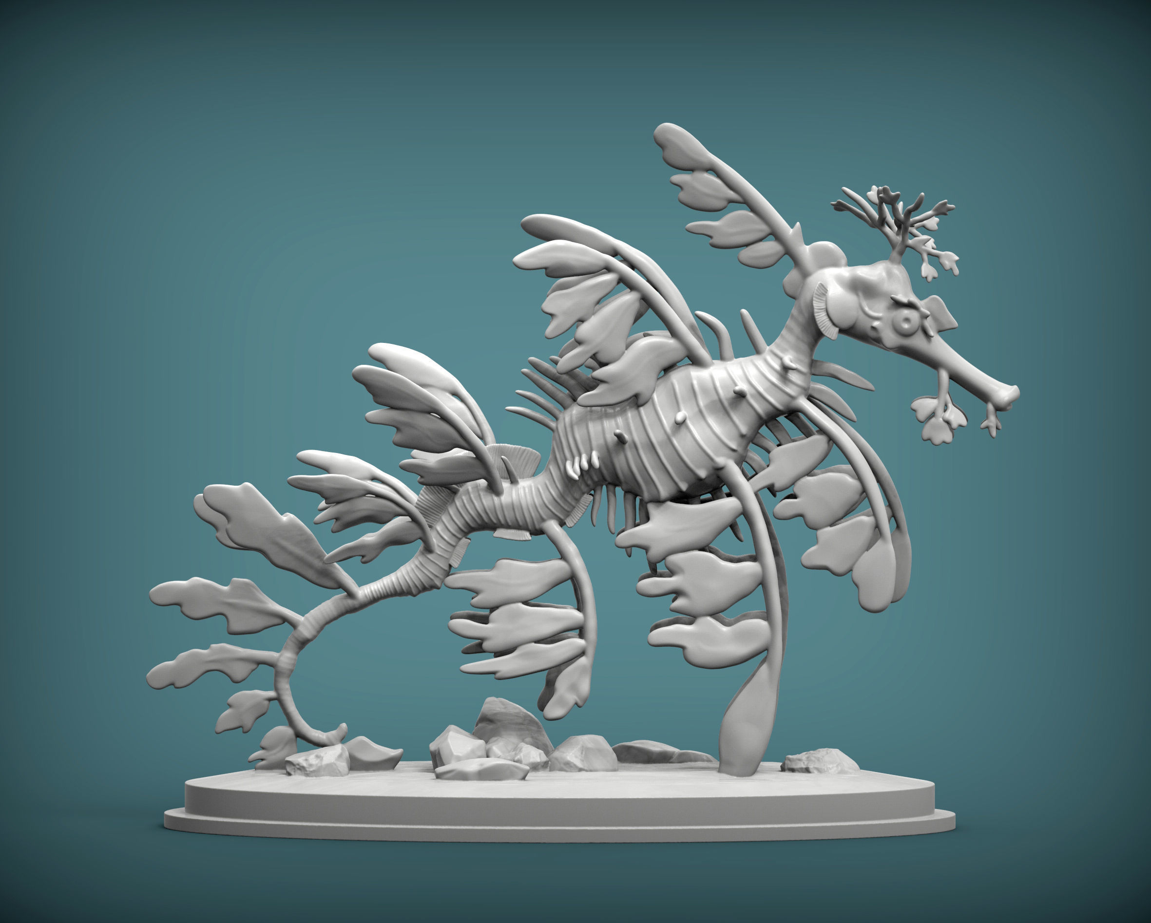 Sea Dragon 3D print model_11