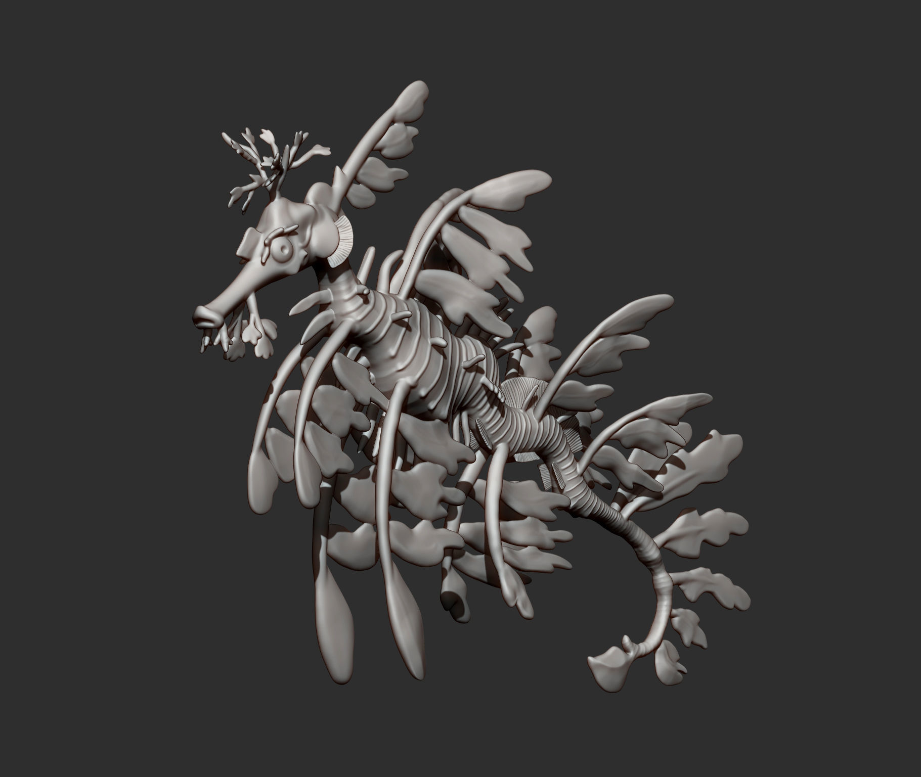 Sea Dragon 3D print model_14
