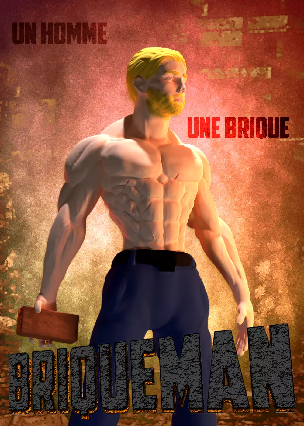 BRIQUEMAN Free 3D print model