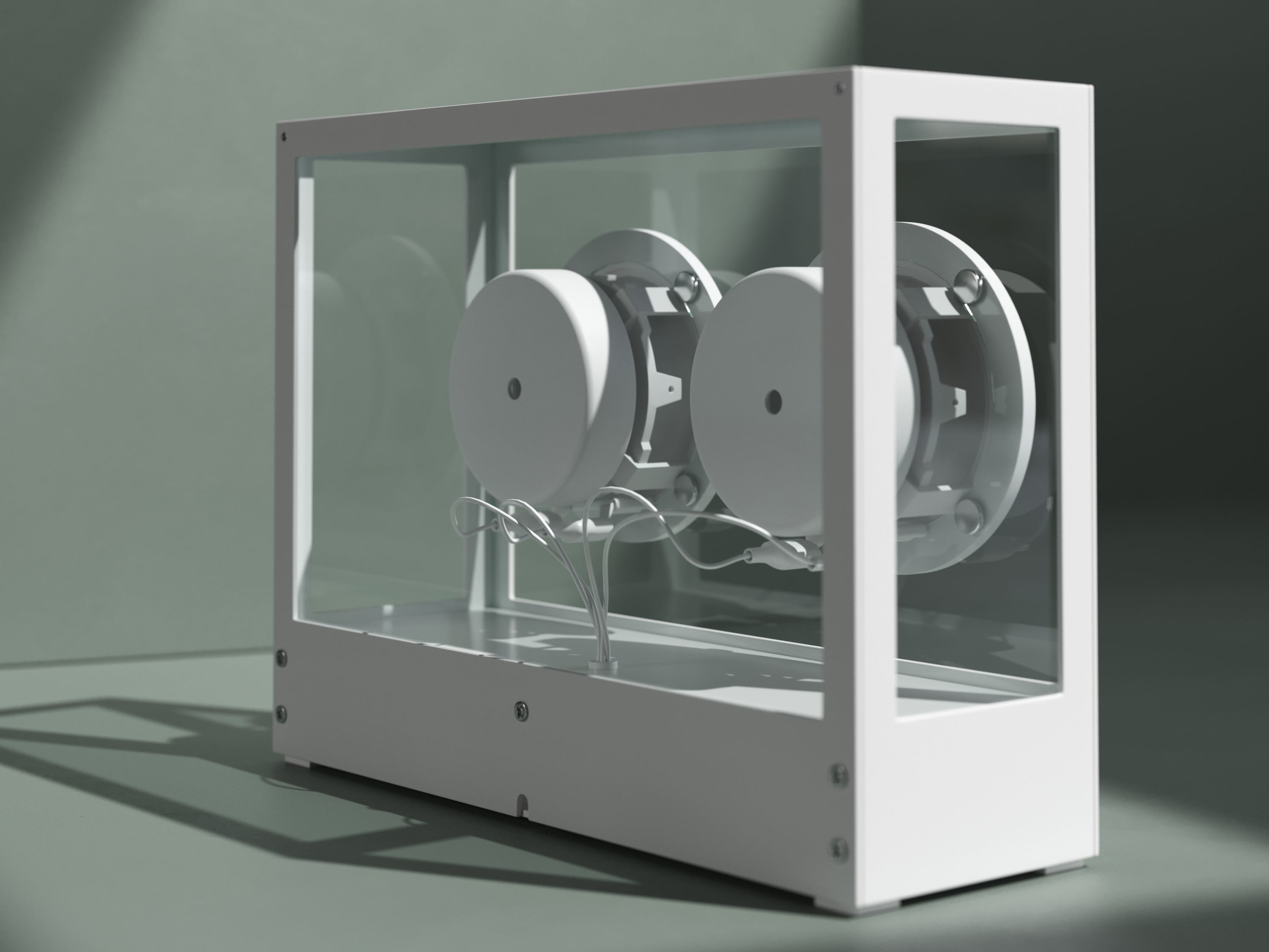 Small Transparent Speaker 3D model_2