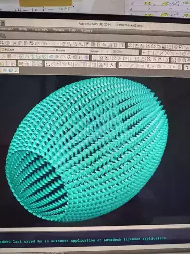 multiple 3d objects in cad 3D model