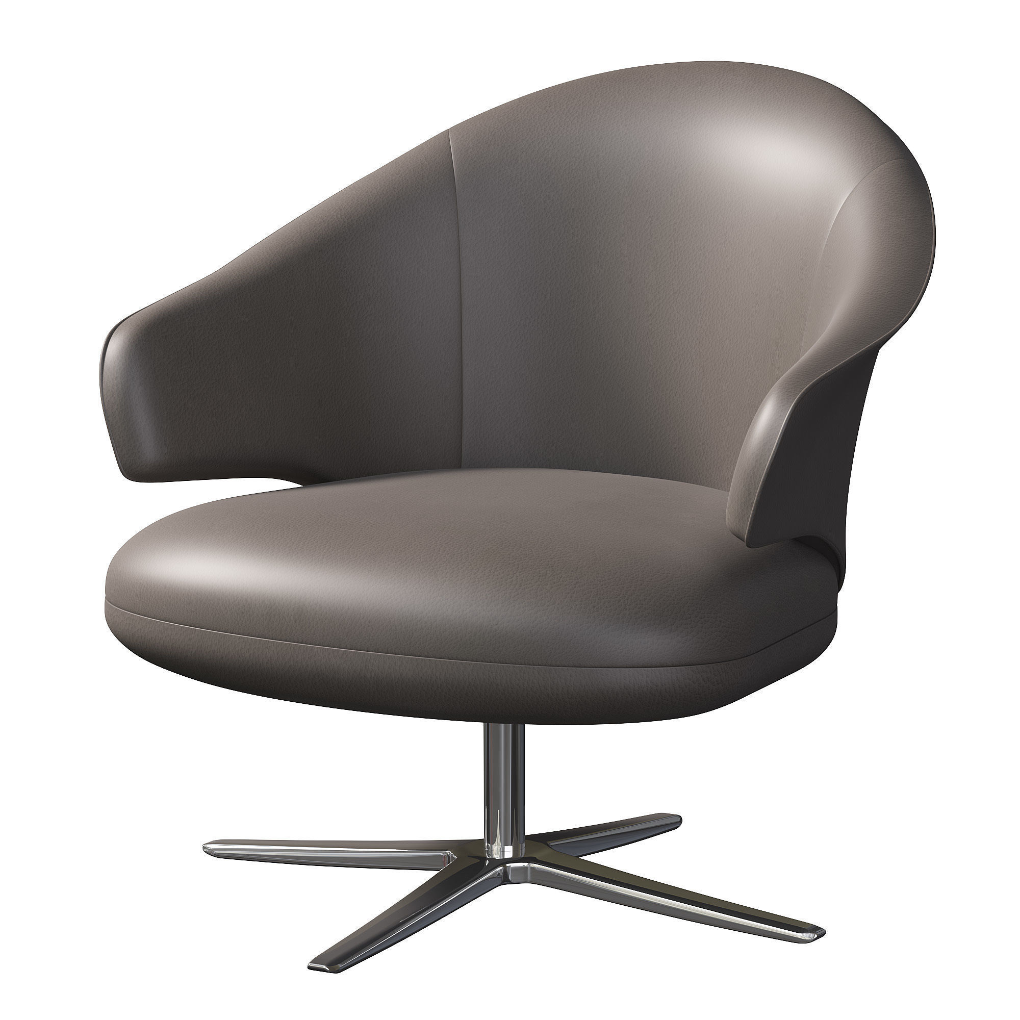 Turtle Walter Knoll Lounge Chair by miliashop 3D model_1