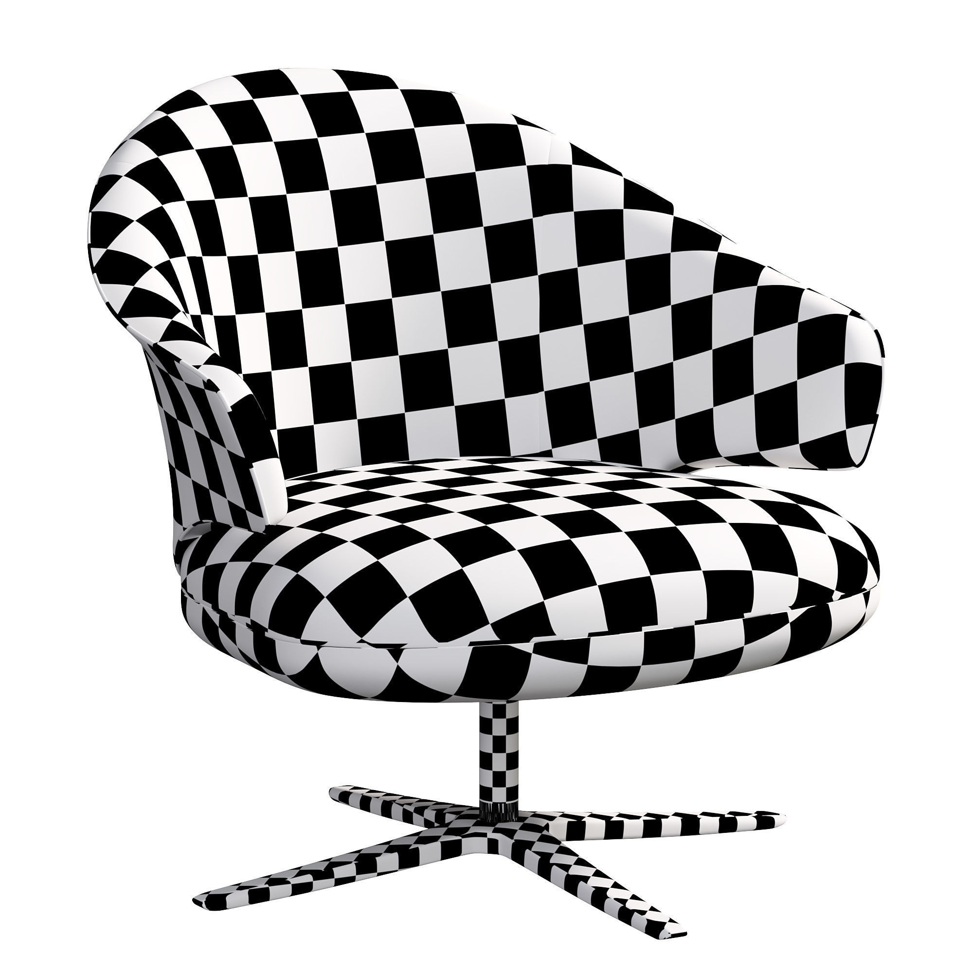 Turtle Walter Knoll Lounge Chair by miliashop 3D model_3