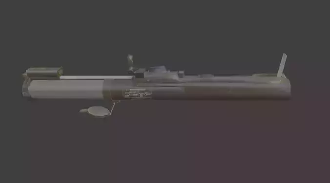 weapon law m72 Low-poly 3D model