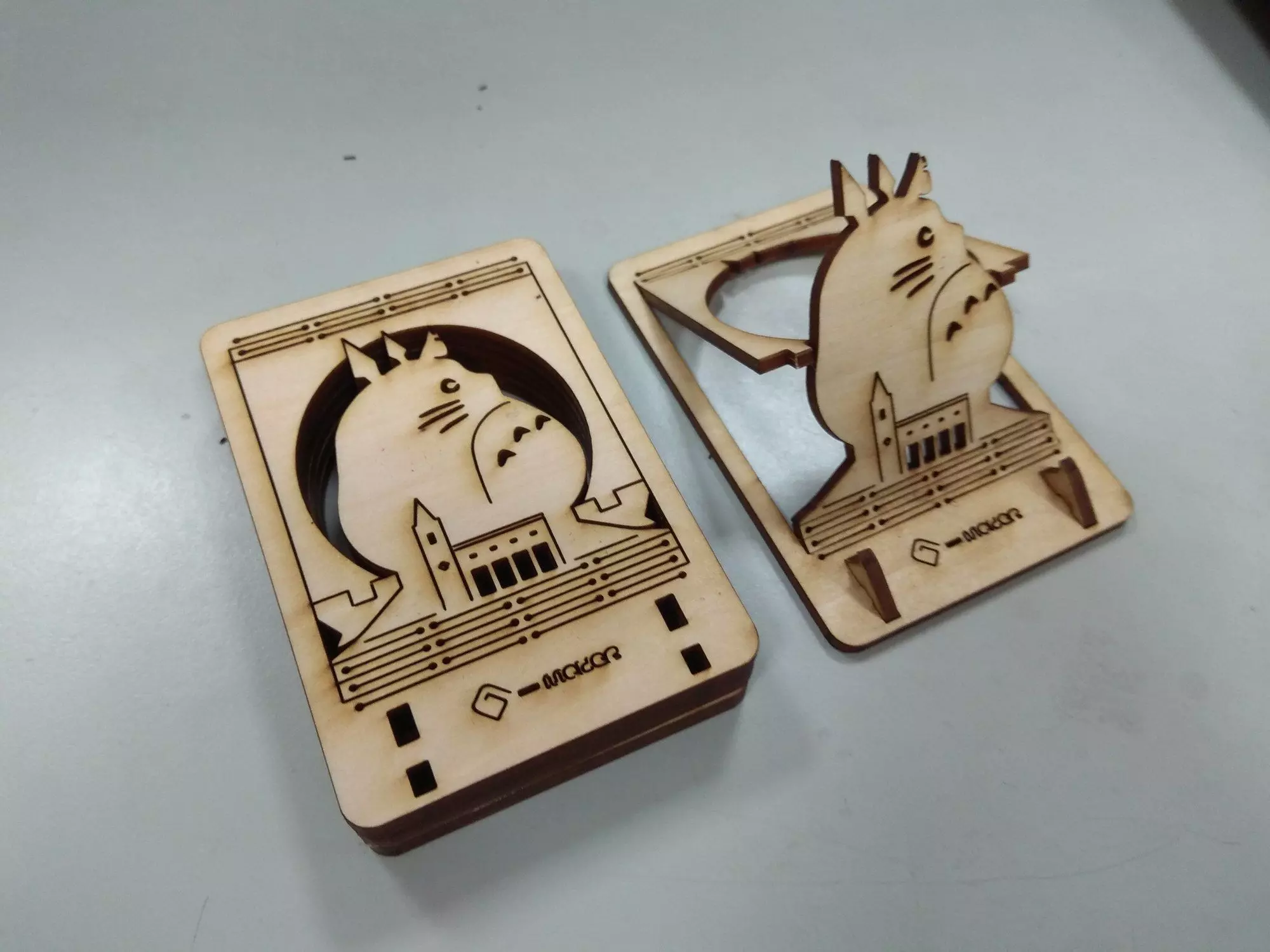 phone stand lasercut Free 3D print model