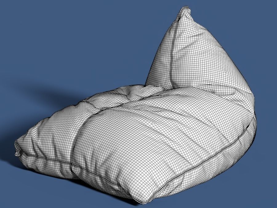 Bean bag 08-2 3D model_10