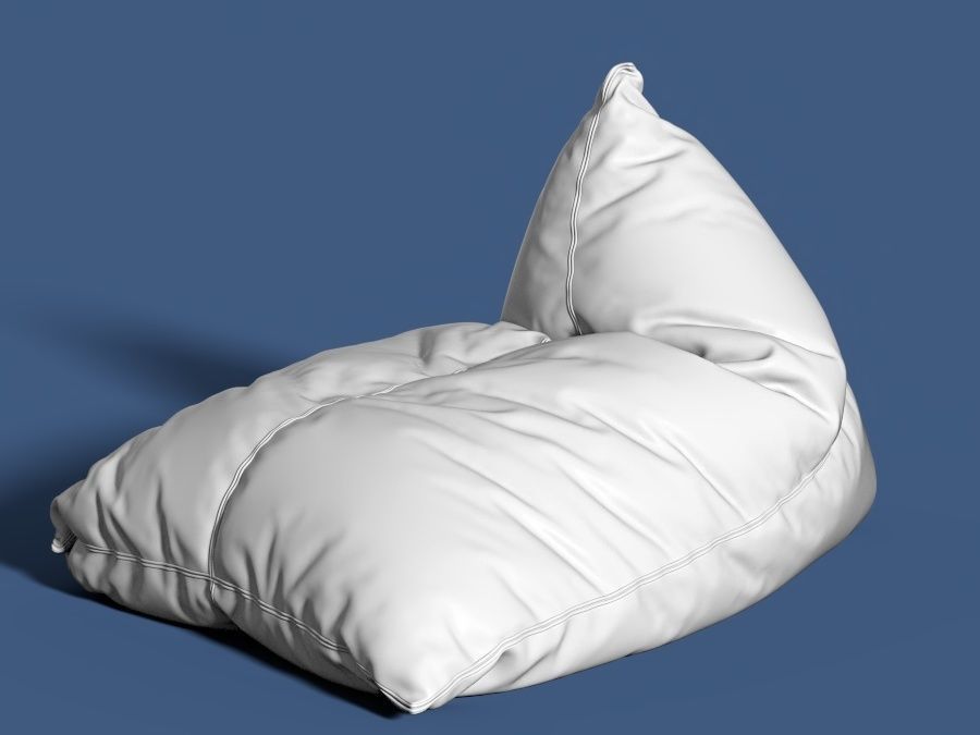 Bean bag 08-2 3D model_6