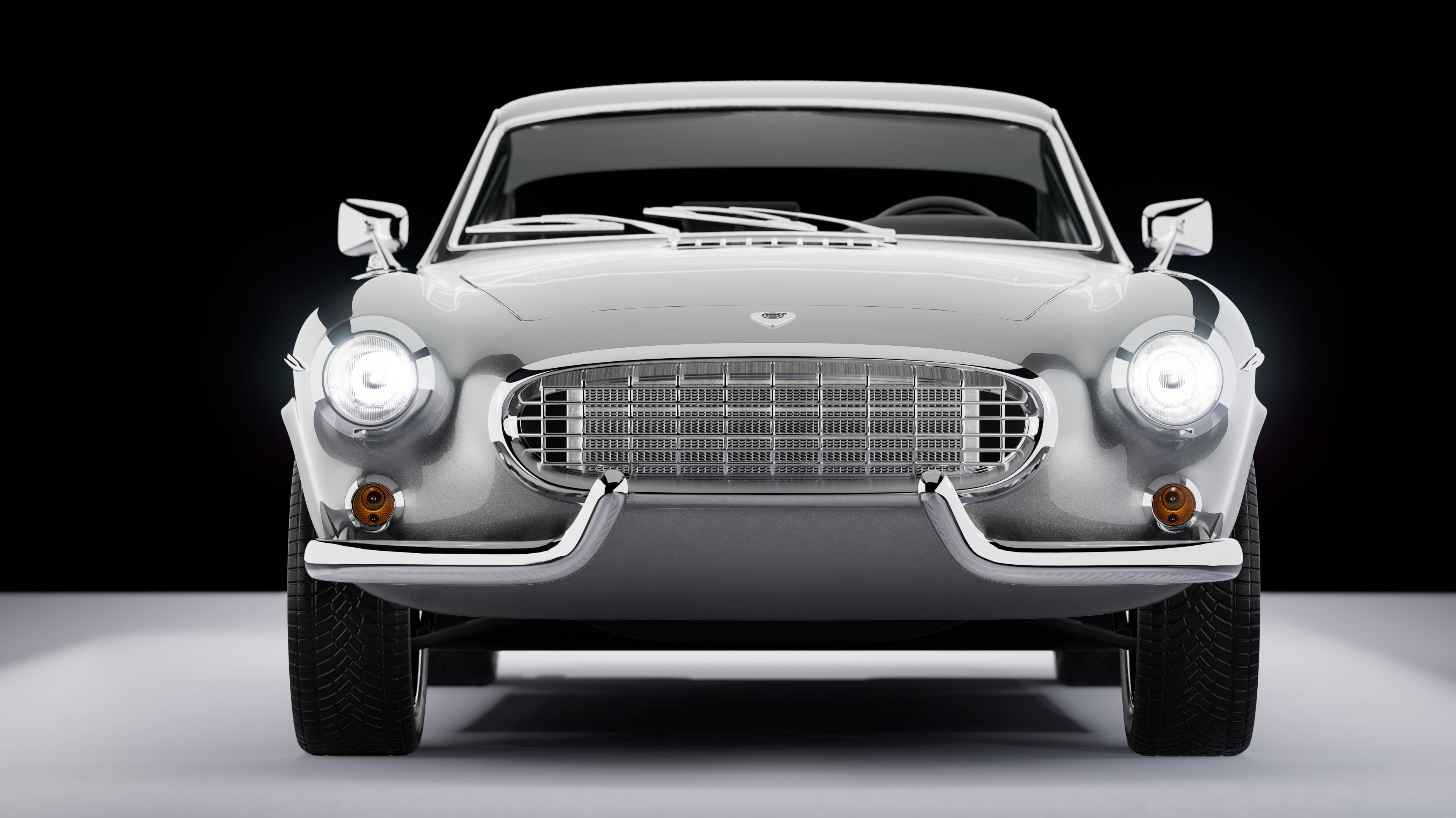 Volvo p1800 3D model_1