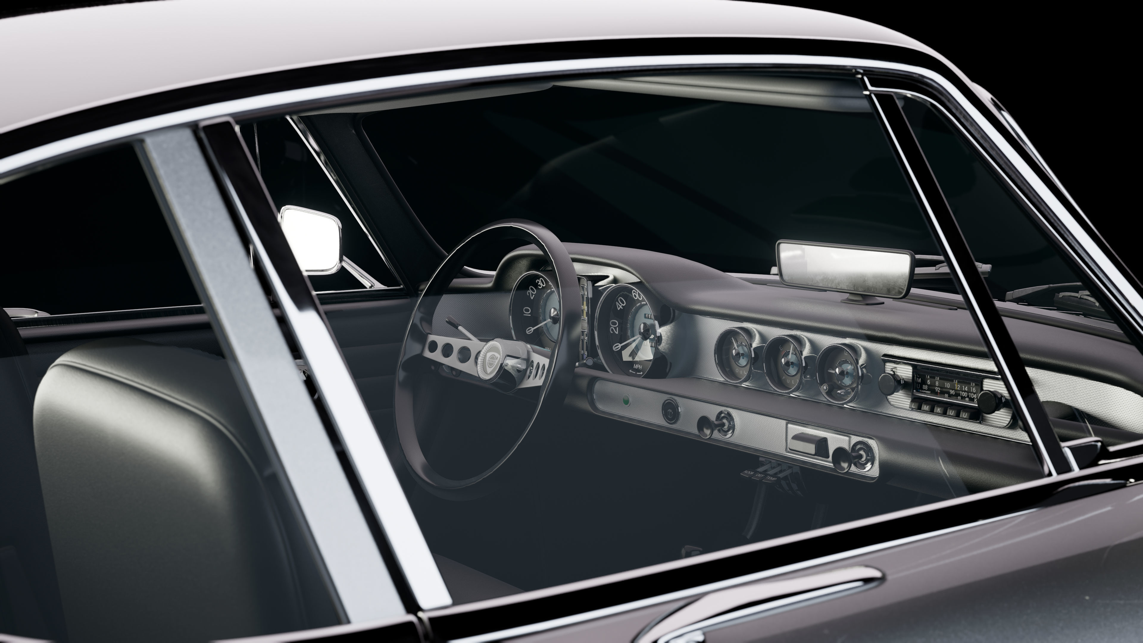 Volvo p1800 3D model_5