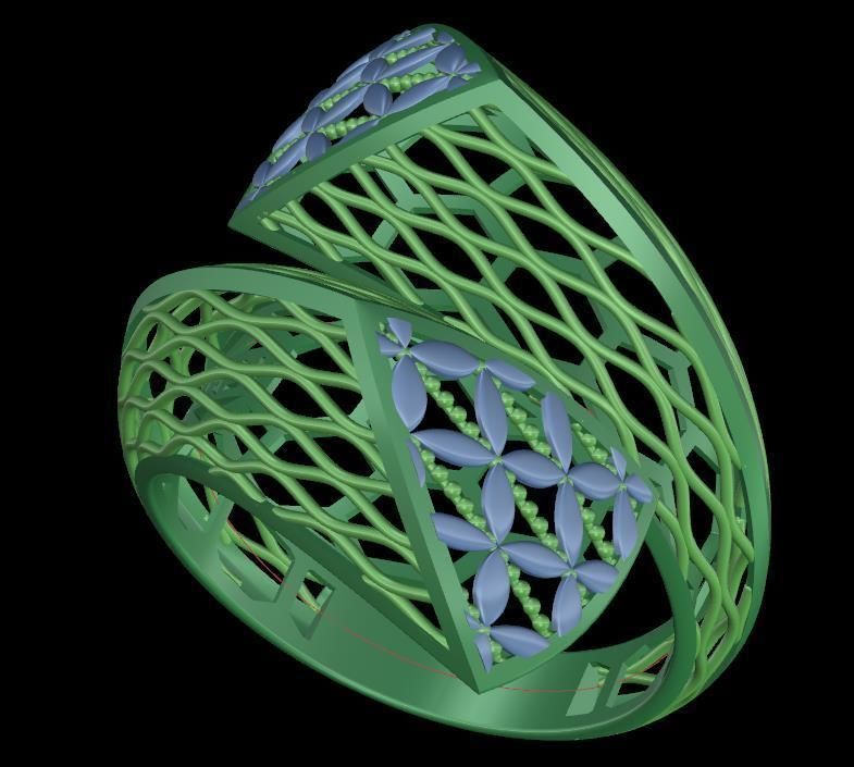 ring fusion 3D print model_1