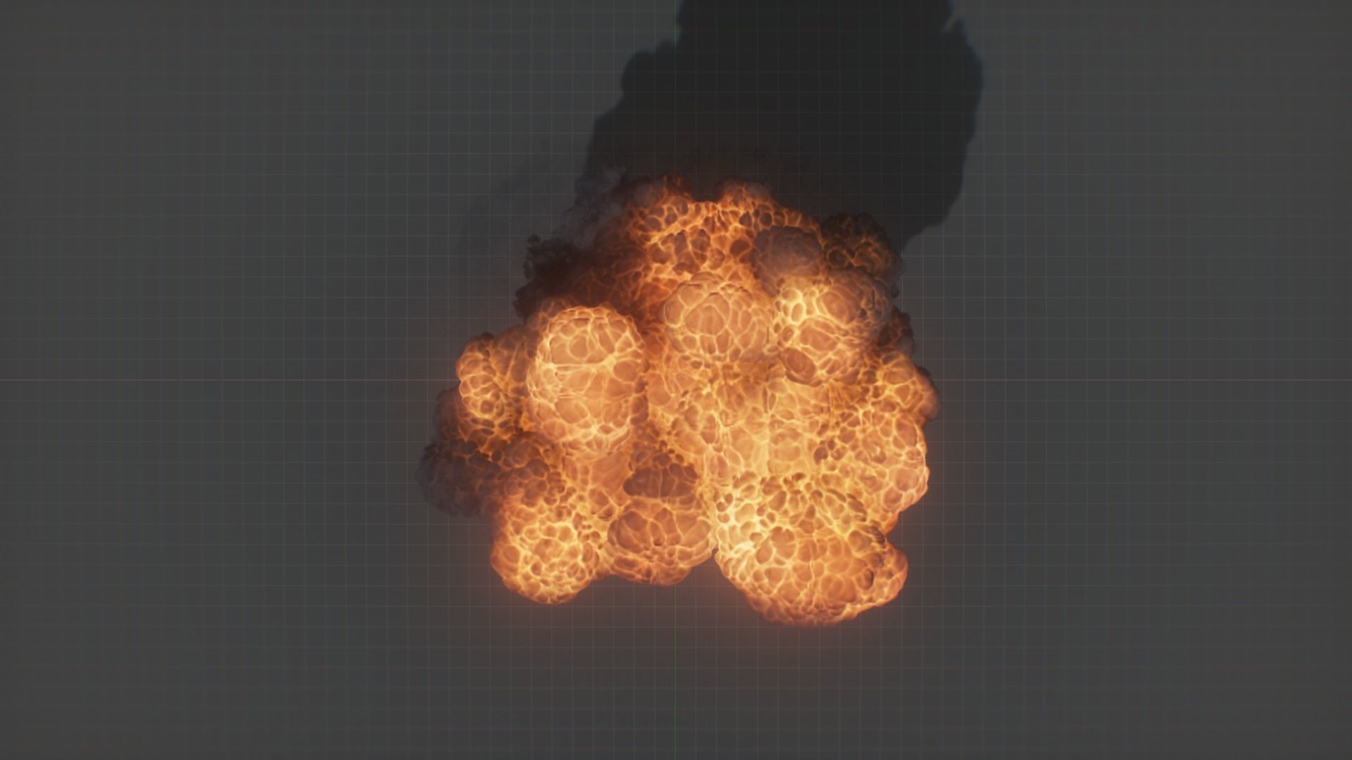 3D Model Nuclear Explosion based on Trinity Test in Oppenheimer 3D model_11