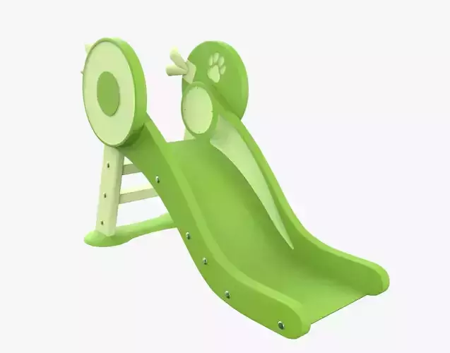 Kid Park Slide Park Equipment Interior Green