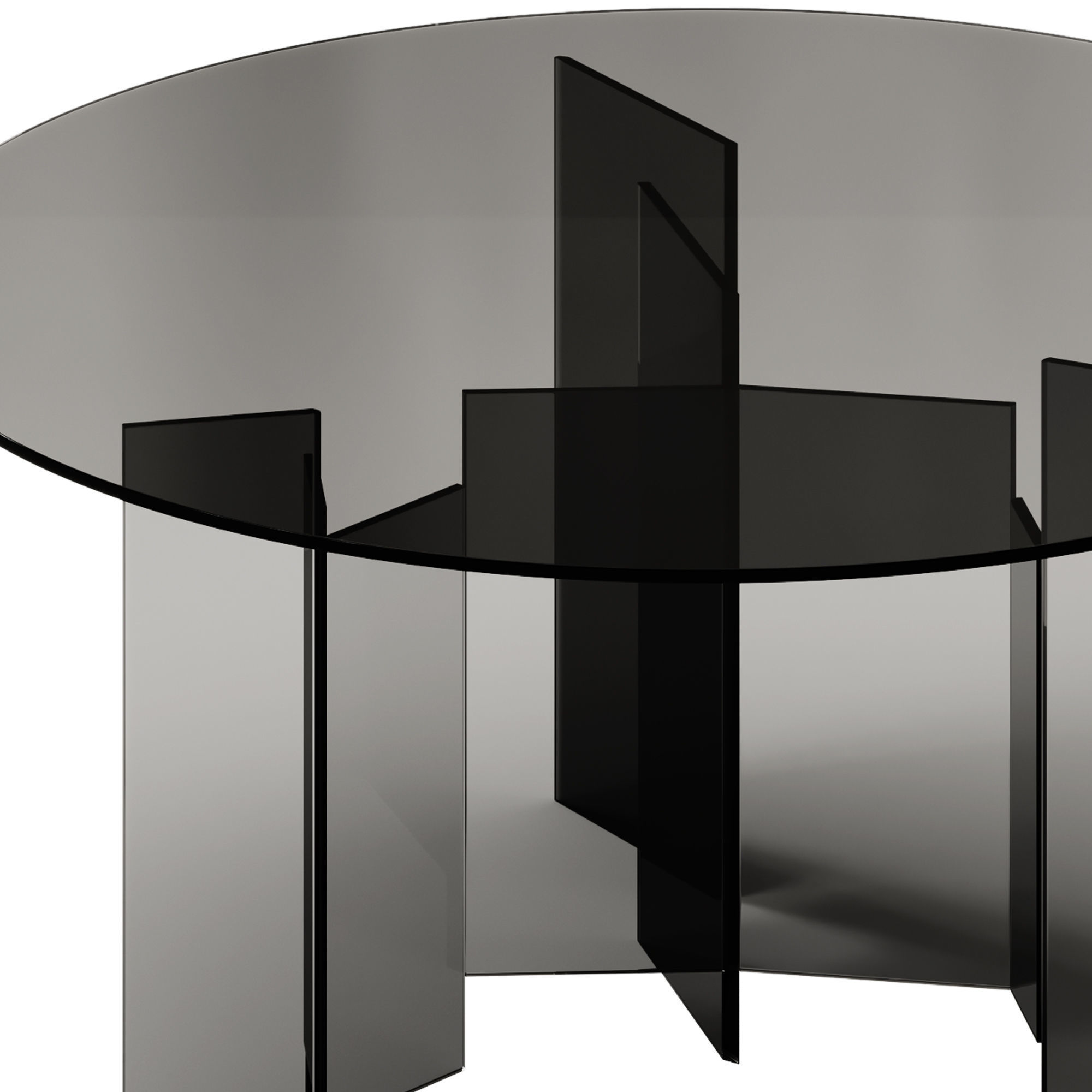 Tonelli Design METROPOLIS Round dining table 3D model_3