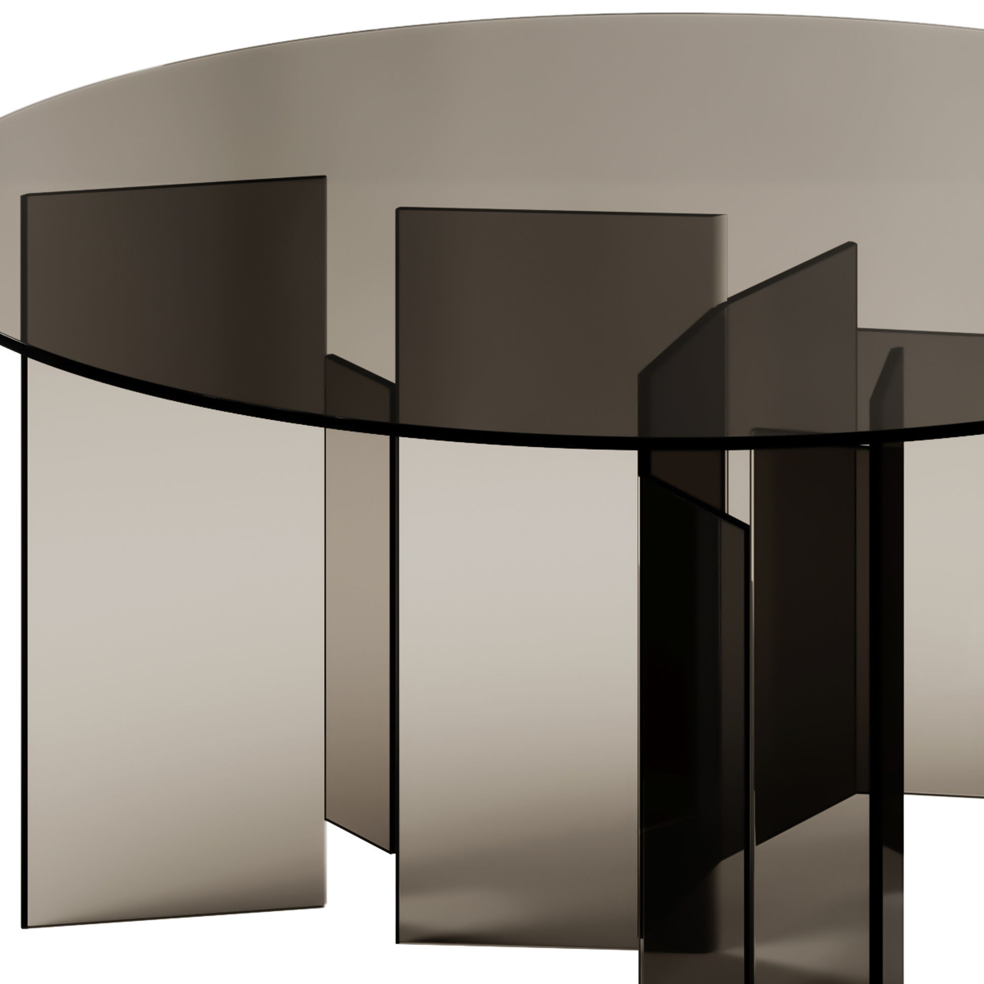 Tonelli Design METROPOLIS Round dining table 3D model_2