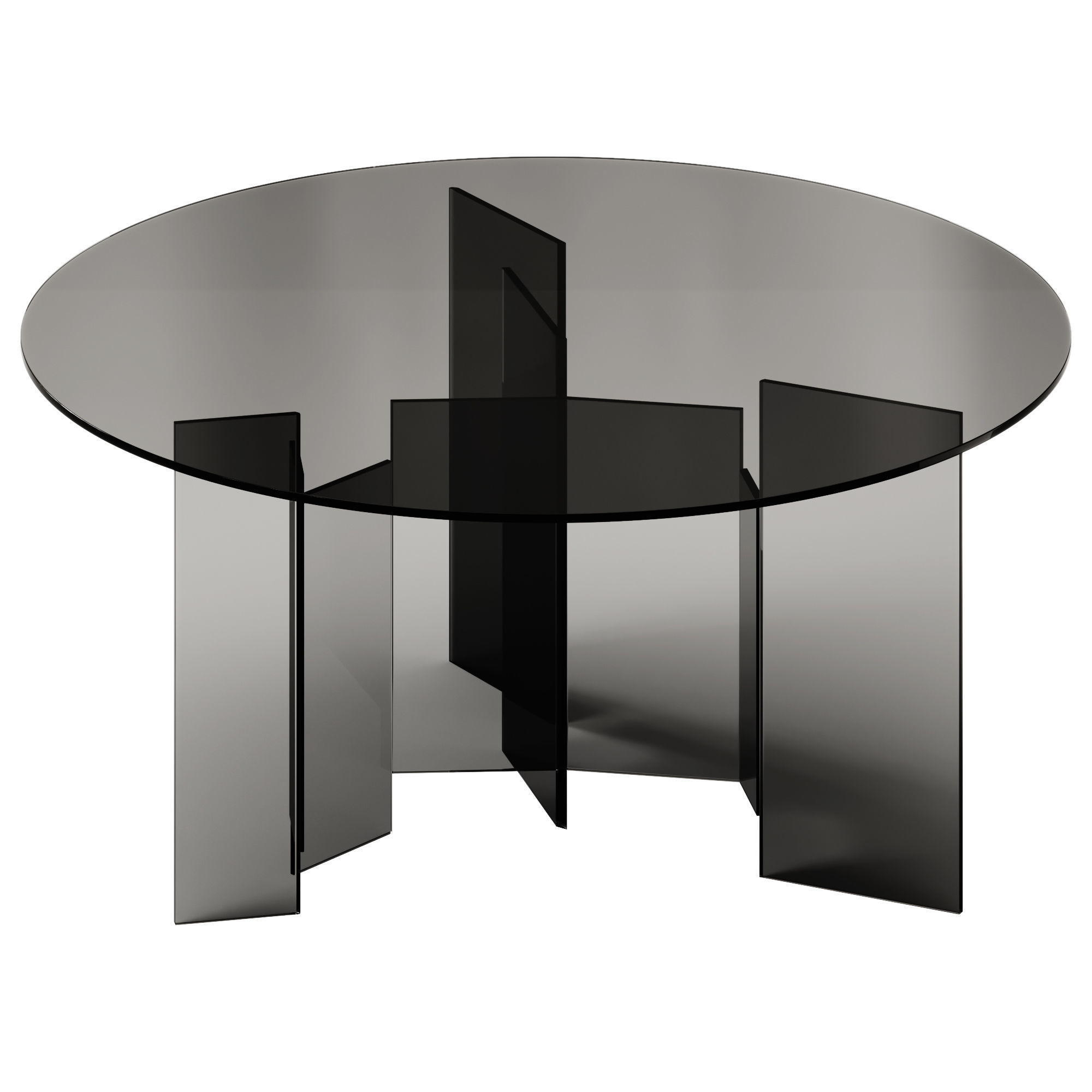 Tonelli Design METROPOLIS Round dining table 3D model_1