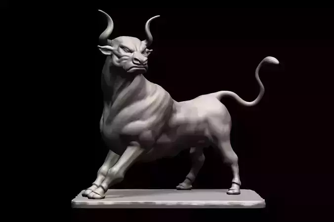 3D Model for 3D Printing - Toro Sculpture