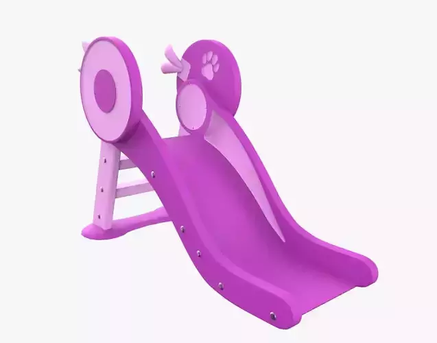 Kid Park Slide Park Equipment Interior Pink