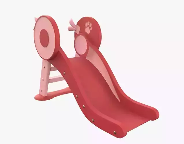 Kid Park Slide Park Equipment Interior Red