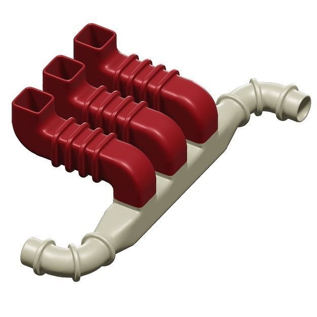 Air Duct Toy 3D model_3