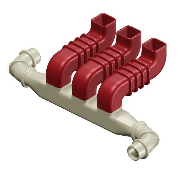 Air Duct Toy 3D model_2