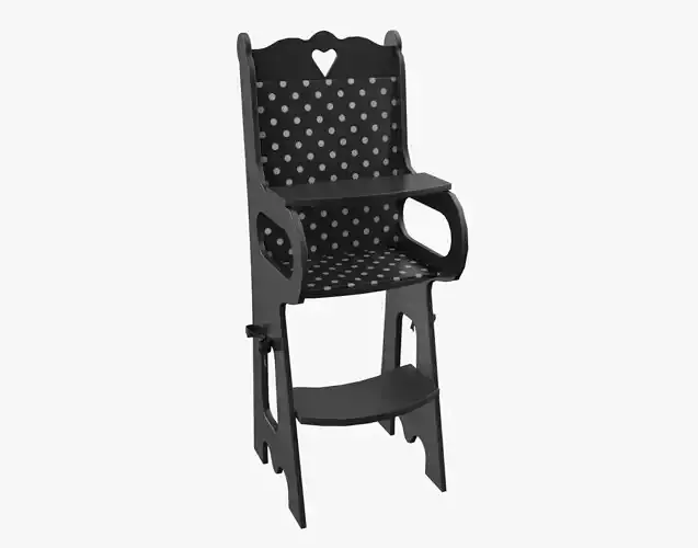 Baby Chair Baby Food Chair Black