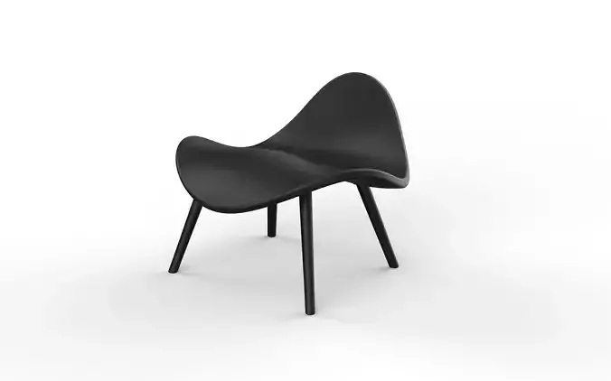 amorphous plastic chair