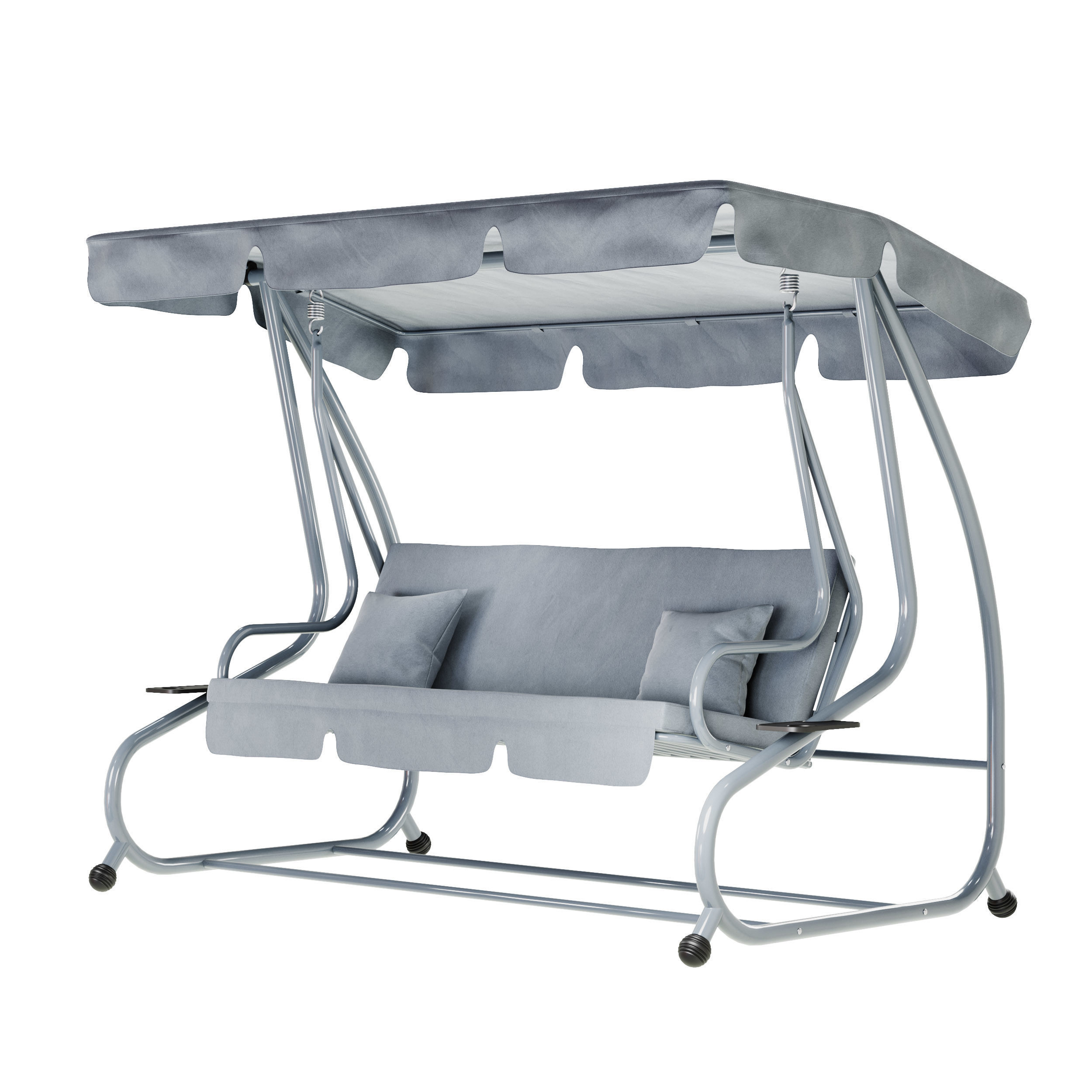 Garden swing Set 3D model_22