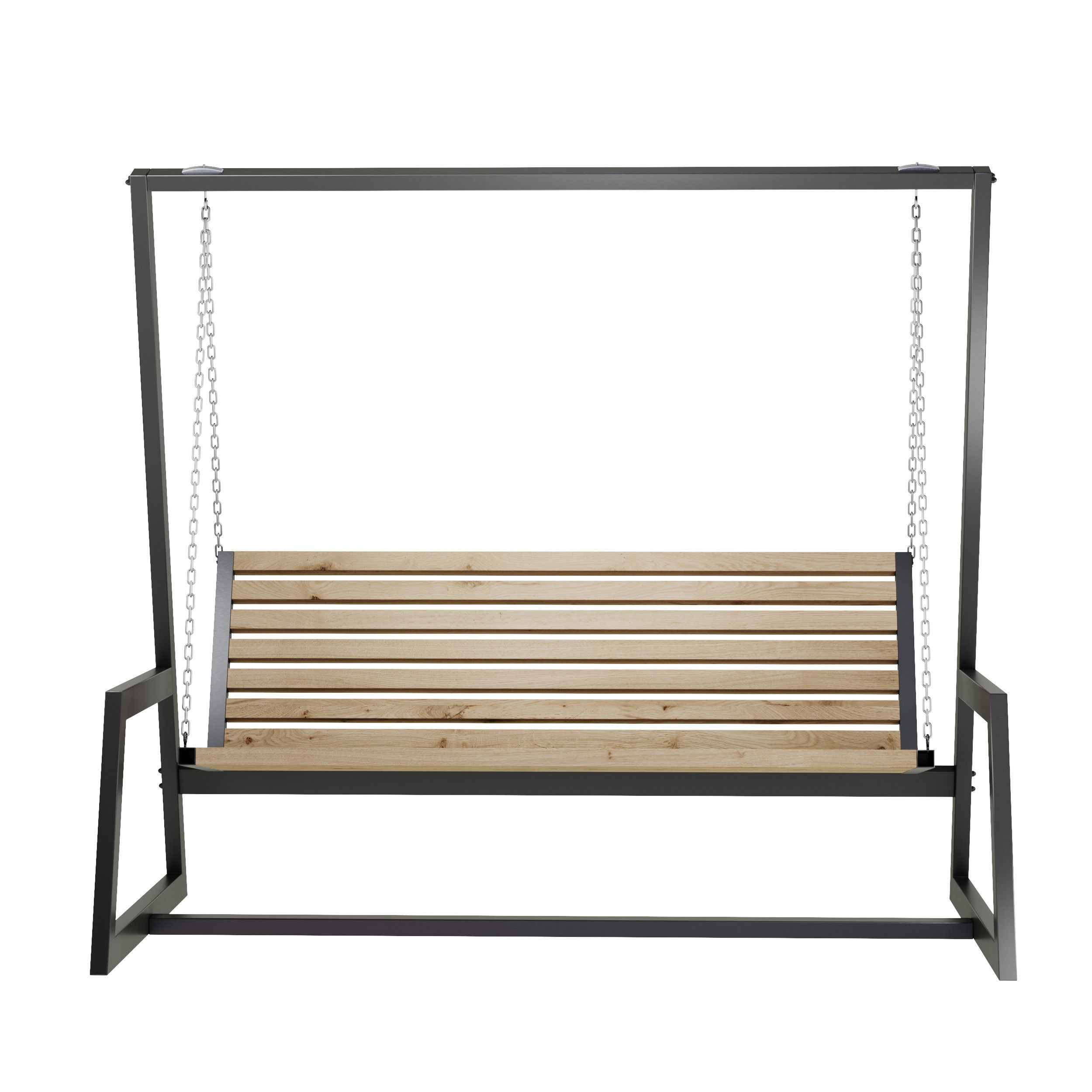 Garden swing Set 3D model_42